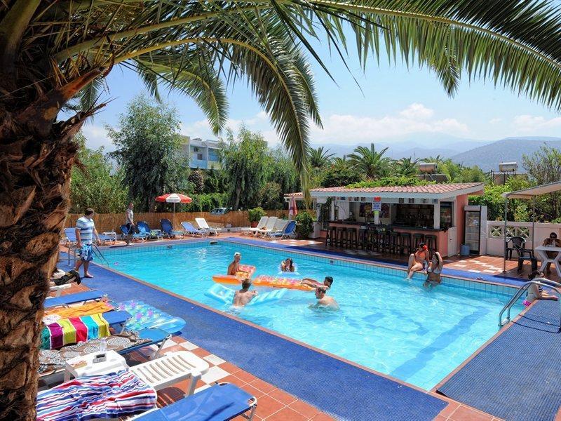 Primavera Beach Hotel Studios & Apartments Малиа Экстерьер фото